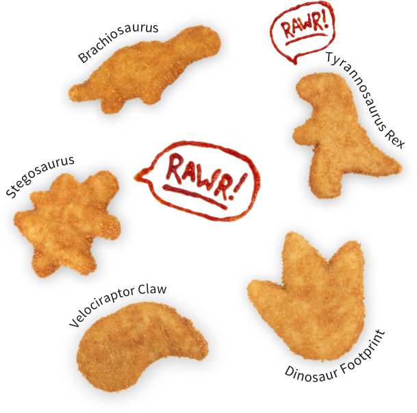 HomeStyle Harvest Jurassic World Chicken Nuggets